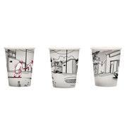 Paper Cups -Football Qatar- 25pcs